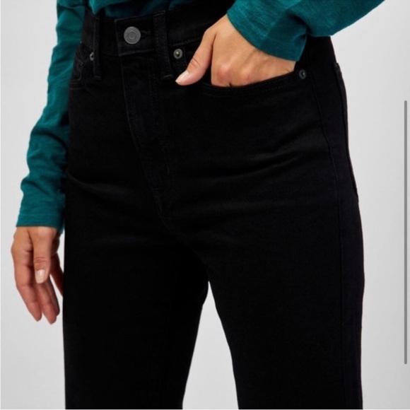 NWT! GAP Black Stretch Boot Leg Mid-Rise Jeans - Multiple Sizes🩵 - Picture 9 of 14